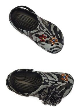 Christopher Kane x Crocs Tiger Stripe Clogs